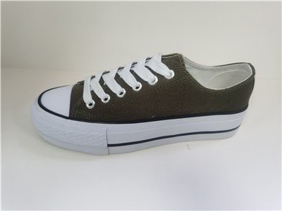 মহিলাদের ক্যানভাস প্ল্যাট জুতা